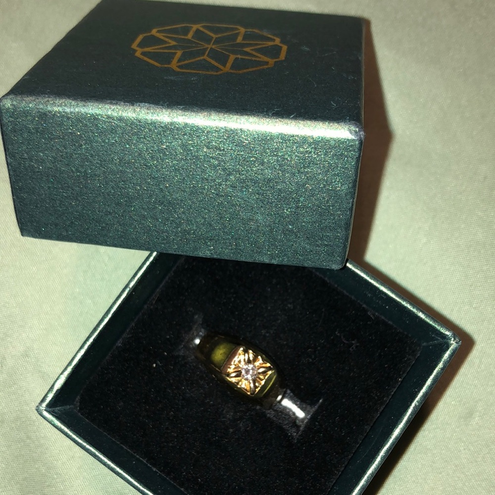 Men’s 14kcg ring size 7.5 in great condition
